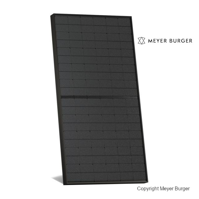 11 kWp Meyer Burger White / K2 flat roof east-west