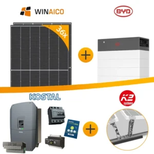 PV system product illustration — view 1