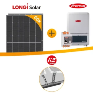PV system product illustration — view 1