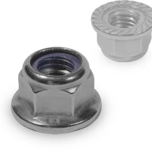 K2 Systems self-locking serrated flange nut M8 — view 1