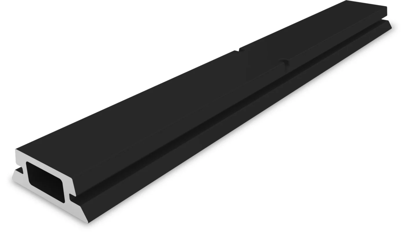 K2 Systems InsertionRail 2.0 rail connector black — view 1