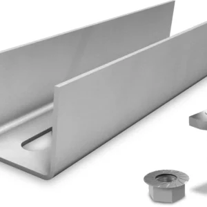 K2 Systems connector set for SolidRail Medium and Alpin — view 1