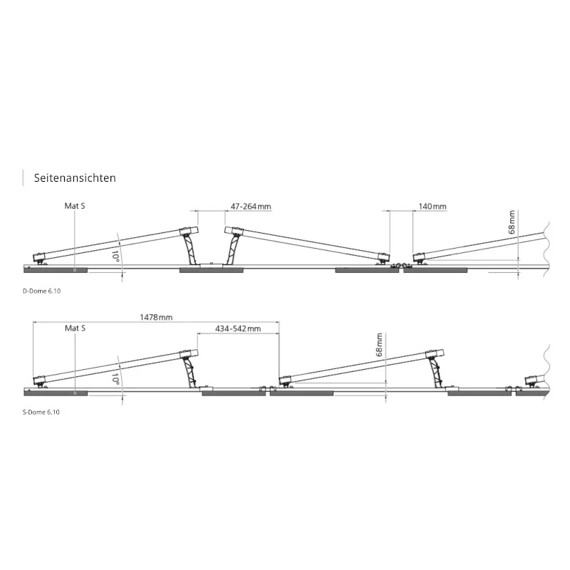 K2 Dome 6 mounting system configurator — view 6