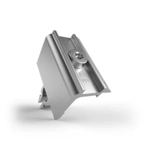 Schletter end clamp Rapid 16 bare aluminium — view 1