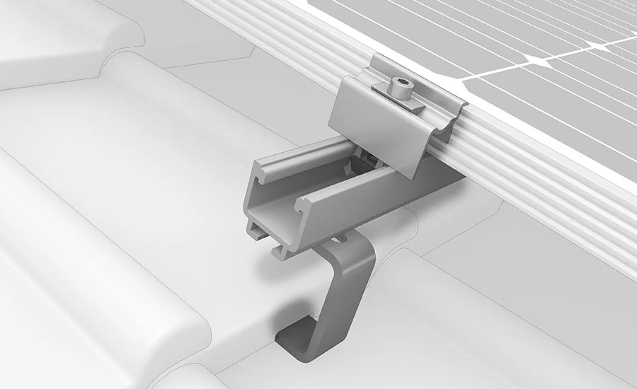 K2 Systems Dachhaken für Pfannenziegel H47/134 30x6 — Ansicht 5