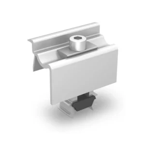 K2 Systems OneEnd Universal end clamp silver — view 1