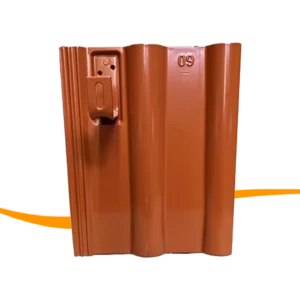 Lehmann roof module support I Braas Frankfurter Pfanne I tile red — view 1