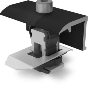K2 Systems Clamp EC 25-40 black anodised — view 1