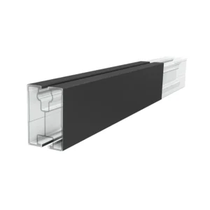 SL Rack RAIL 60 rail cover black — view 1