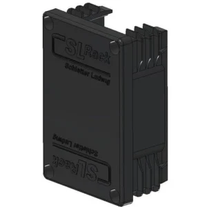 SL Rack plastic end cap RAIL 60 black — view 1