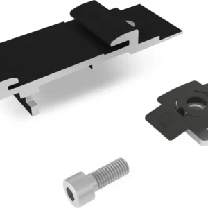 K2 Systems InsertionRail 2.0 CrossConnector-T Set, black anodised — view 1