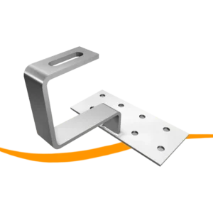 K2 Systems roof hook for interlocking tiles H47/134 30x6 — view 1