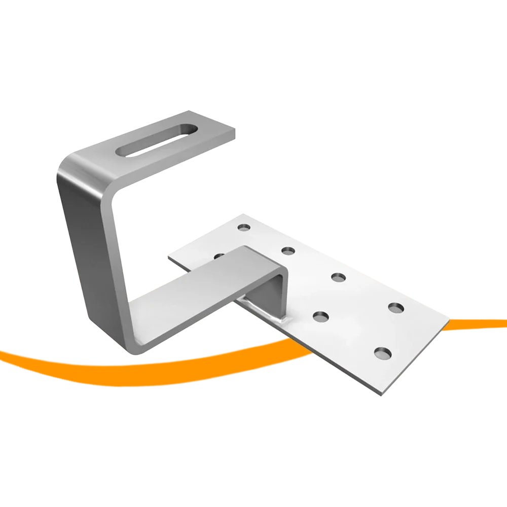 K2 Systems Dachhaken für Pfannenziegel H47/134 30x6 — Ansicht 1