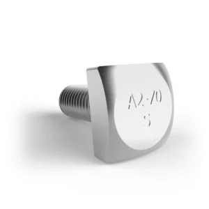 Schletter screw M10x25 square GMB A2 — view 1