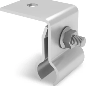 K2 Systems round seam clamp; SolidRail — view 1