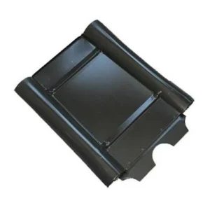 Marzari metal replacement roof plate concrete sheet steel black-grey MTP-BT-SG — view 1