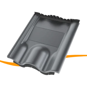 K2 Systems 4Tile metal replacement roof tile grey — view 1